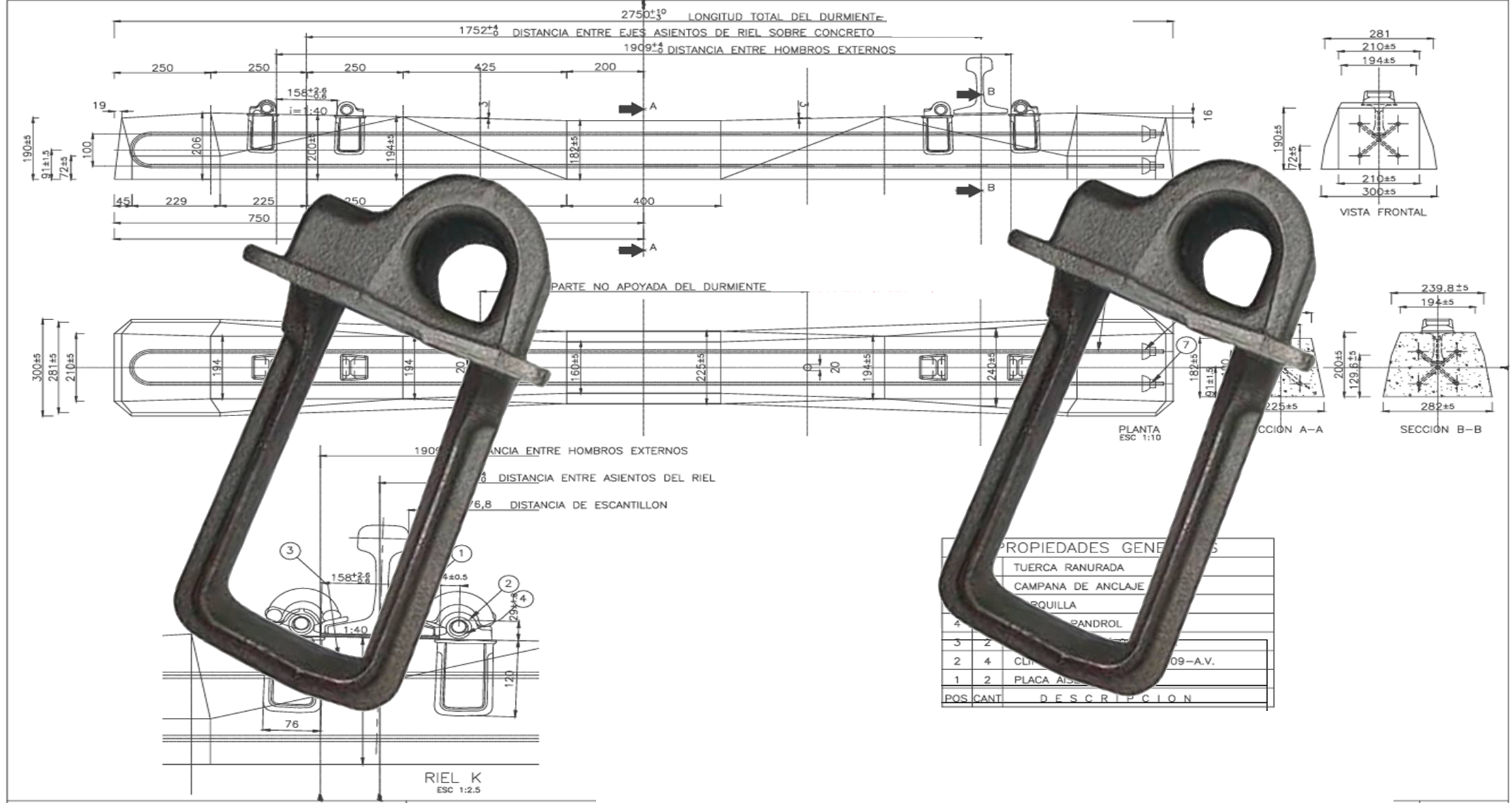 林州市工务再添预埋铁座新选择，丰富钢轨扣件配套